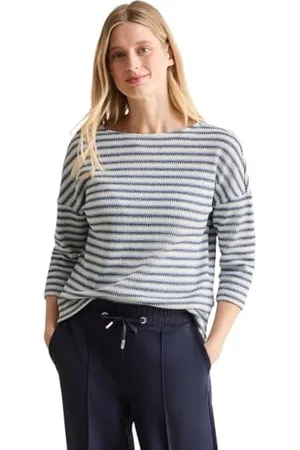 CECIL Damen B322776 Strick-Look Shirt, , M EU