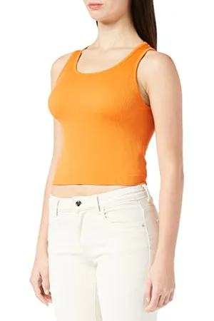 ONLY ONLVICKY Seamless O-Neck S/L Cropped TOP