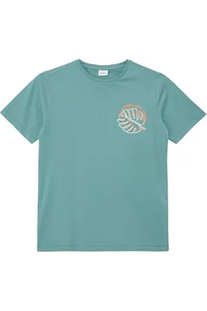 QS by s.Oliver Jungen 2143127 T-Shirt mit Print, 6553, 176