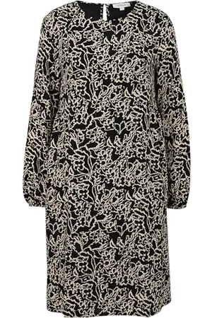 QS by s.Oliver Damen Kleid Black, 38