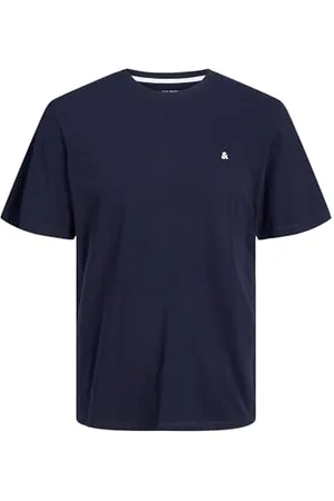 JACK & JONES Male T-Shirt Plus Einfarbig T-Shirt