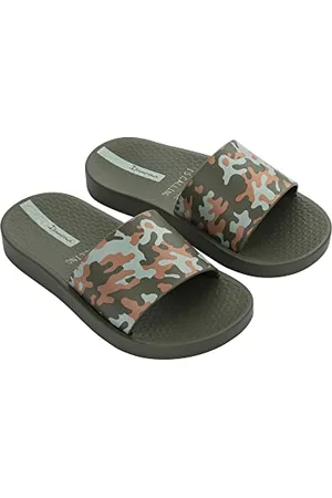 Ipanema URBAN IV Slide Kids, Green/BEIGE, 27 EU