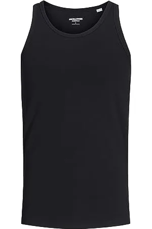 JACK & JONES Male Tanktop Basic-Black, S