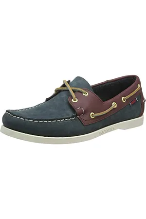 SEBAGO Herren Portland Spinnaker NBK FGL Bootschuhe, Blue Navy-Dk Brown, 39 EU