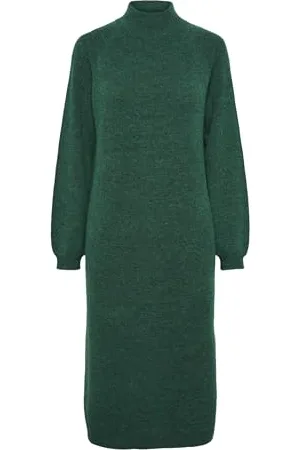 Y.A.S Balis Ls Funnel Knit Dress S. Noos