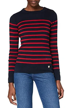Armor.lux Damen Pull Marin Groix HÃritage Femme Pullover, , 44 (Herstellergröße: 5)