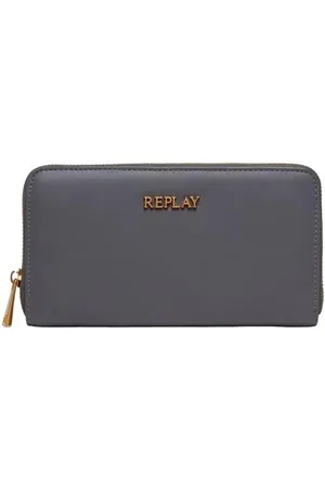 Replay Damen Portemonnaie mit Münzfach, Grau (Granite Gray 0028), OneSize