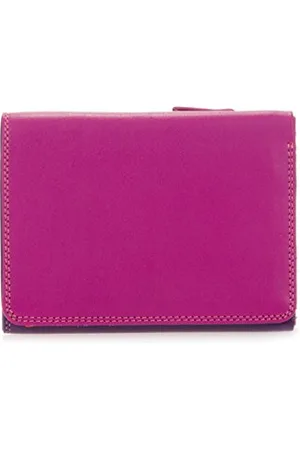 Mywalit Leder Damen Geldbörse - medium Tri-fold Wallet - 106-75 Sangria Multi