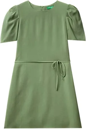 Benetton Damen 4wr7dv02z Kleid, , XS