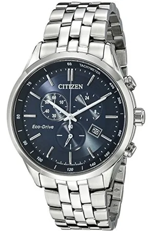 Citizen Herren Chronograph Quarz Uhr mit Edelstahl Armband AT2141-52L