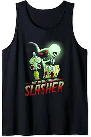 Spongebob The Hash Slinging Slasher Spooky Tank Top