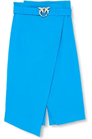 Pinko Damen IVRA Gonna LINO Stretch Con FI Rock, , 38