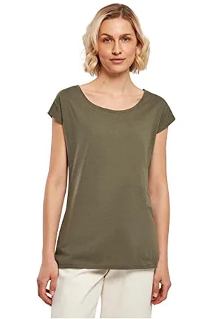Build Your Brand Damen BB013-Ladies Wide Neck Tee T-Shirt, , S