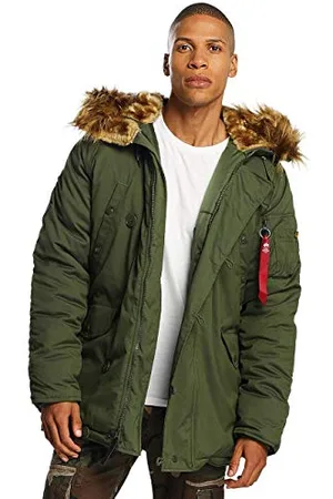 Alpha Industries Herren Explorer Winterjacke Jacke, , Small