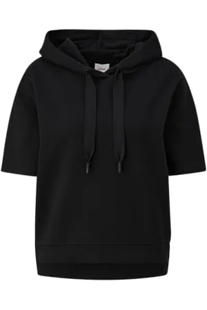 QS by s.Oliver Sweatshirt Kurzarm mit Kapuze