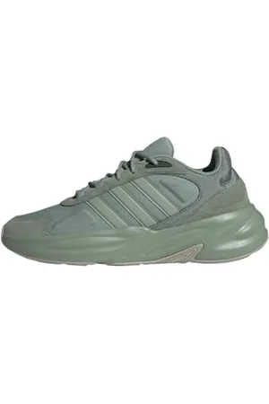 adidas Herren Ozelle Shoes Schuhe, Silver Green/Silver Green/Carbon, 44 2/3 EU