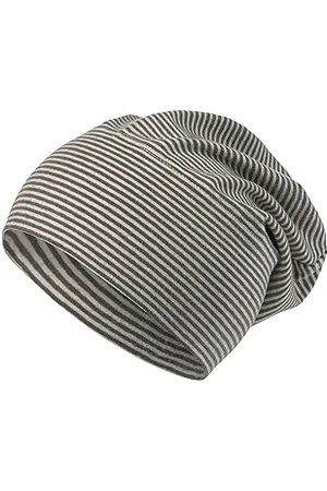 Sterntaler GOTS Beanie Ringel - Babymütze aus Singlejersey (Bio) gestreift - anschmiegsame Unisex Beanie Mütze variabel tragbar - Baby und Kinder Übergangsmütze, , Größe 43