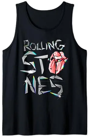The Rolling Stones Offizielles Glas-Logo Tank Top