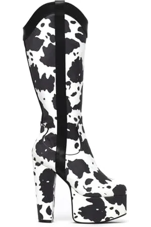 Lamoda Cowgirl High Platform Boots, EU 36