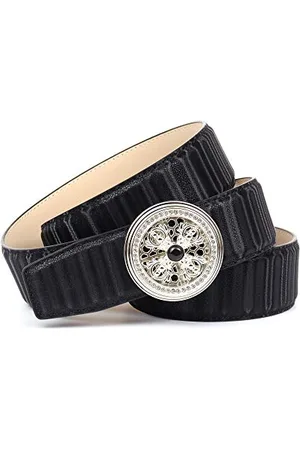 Anthoni Crown Damen Ledergürtel Gürtel, , 85