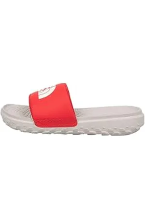 The North Face Never Stop Slipper Tnf Red/High Rise Grey 42