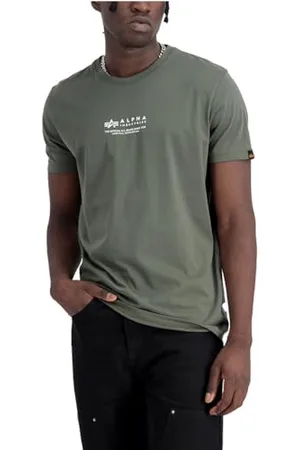 Alpha Industries Alpha Wording T T-Shirt für Herren