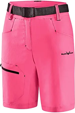 Black Crevice Damen Trekking Shorts, , 36
