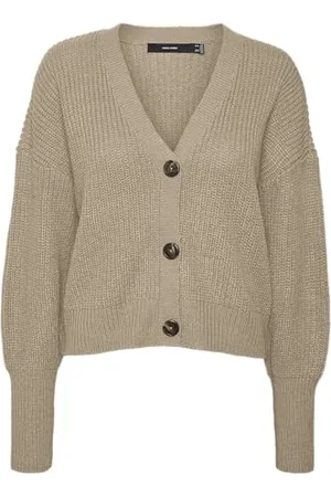 VERO MODA VMLEA LS V-Neck Cuff Cardigan NOOS