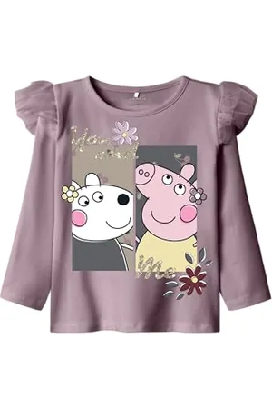 NAME IT Mädchen Nmfdamina Peppa Ls Top Cplg, , 92 EU