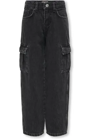 ONLY Girl Jeans mit weitem Bein KOGHARMONY Weiter Beinschnitt Jeans