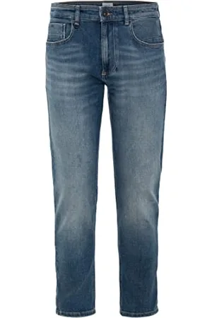 Camel Active Herren Tapered Fit Jeans mit Smartphone Tasche 34 menswear-34/34