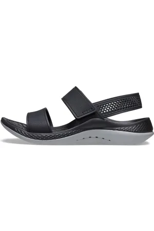 Crocs Damen Literide 360 sandaal w sandals, Schwarz, 41-42 EU