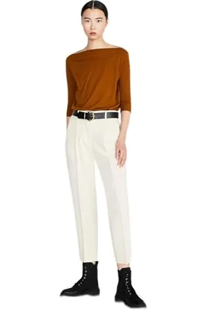 Sisley Damen Trousers 4kvxl5cm7 Pants, , 36 EU