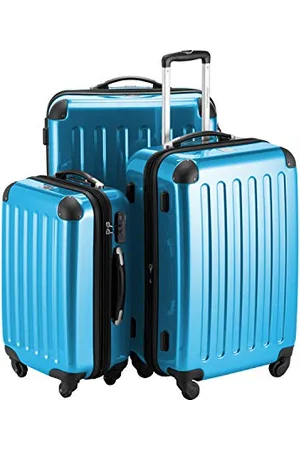 Hauptstadtkoffer Alex - 3er Kofferset, Trolley-Set, Rollkoffer, Reisekoffer, (S, M & L)