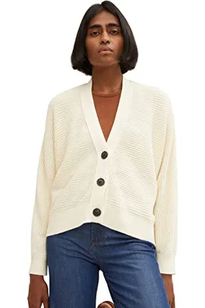 TOM TAILOR Damen Basic Cardigan 1032605, , XXL