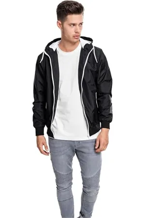 Urban classics Herren Contrast Windrunner Jacke, , 3XL
