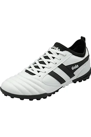 Gola Herren Ceptor Turf Football Shoe, White/Black, 41 EU