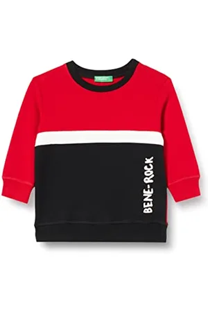 Benetton Jungen Maglia G/C M/L 3T32C15D5 Kapuzenpullover, , 62 cm