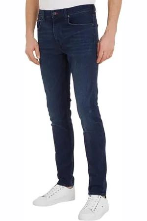 Tommy Hilfiger Herren Jeans Tapered Stretch, Blau (Nepon Indigo), 34W / 34L