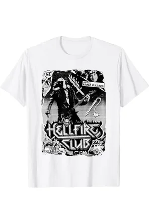 Stranger Things Hellfire Club Poster T-Shirt