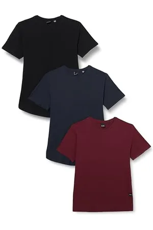 Only & Sons Herren Onsmatt Longy Ss Tee 3-pack Noos, , S