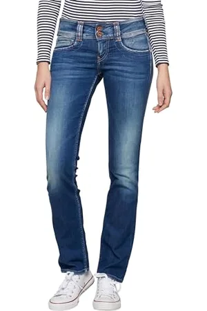Pepe Jeans Damen Gen Straight Jeans, 000denim (D45), 24W / 32L