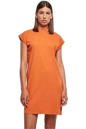 Urban classics Damen TB1910-Ladies Turtle Extended Shoulder Dress Kleid, , 4XL