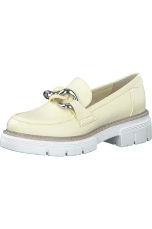 Marco Tozzi Damen Slipper, Blockabsatz, weiches FEEL ME Fußbett, ideal für Business und Freizeit