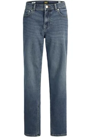 JACK & JONES Jungen Jeanshose JJICLARK JJORIG Stretch SQ 223 NOOS MNI12257110, ,122