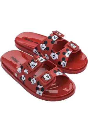 Melissa Damen Wide + Mickey and Friends Ad Flache Sandale, , 40 EU