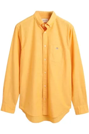 GANT Herren REG Cotton Linen Shirt, , S