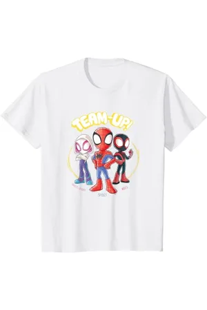 Marvel Kinder Spidey and His Amazing Friends Team Up! T-Shirt