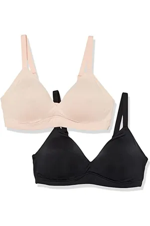 Amazon Damen Gepolsterter Bralette, 2er-Pack, , 6XL Große Größen