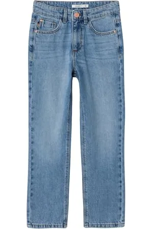 NAME IT Mädchen Nkfrose Hw Straight Jeans 9222-be Noos, , 116